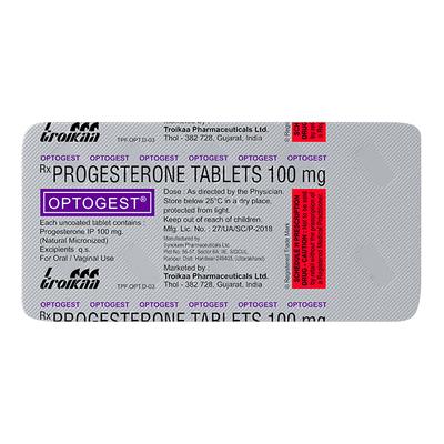 Optogest 100mg Tablet 10'S - Hormonal Therapy-Oes