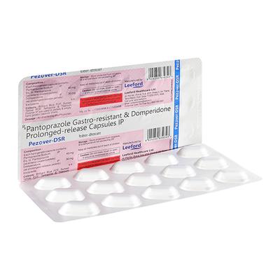 PEZOVER DSR Capsule 15's - Ulcer/Reflux/Flatulence-Aaa