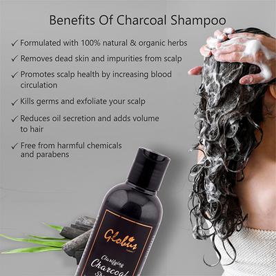 Globus Naturals Clarifying Charcoal Shampoo 250 ml - Shampoos