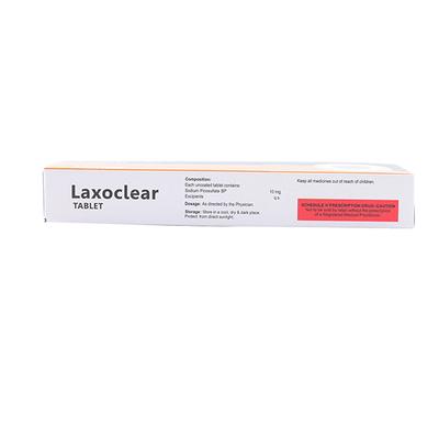 Laxoclear 10mg Tablet 10'S - Constipation-Lax