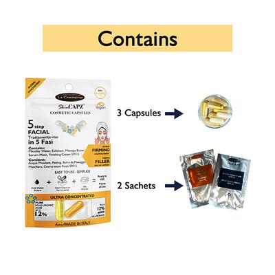 La Cremerie SkinCapz 24k Gold Facial Kit 13 gm - Facial Kits