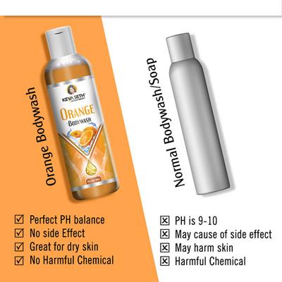 Keya Seth Aromatherapy Orange Body Wash 200 ml - Shower Gels & Body Wash
