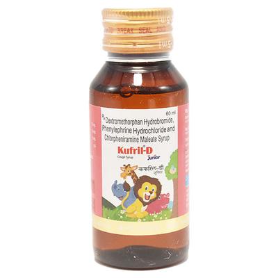 KUFRIL D JUNIOR Syrup 60ml - Cough And Cold-Cou