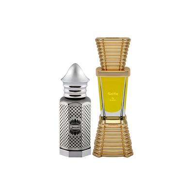 Ajmal Asher Concentrated Perfume Oil Oriental Attar And Selfie Concentrated Perfume Oil Woody Aromatic Attar 22 ml - Deodorants/Roll-Ons