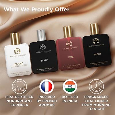 The Man Company Perfume Gift Set For Men 4 x 50ml- A Gentlemans Choice Premium Long-Lasting Perfume 1's - Men Perfumes (Edt/Edp)