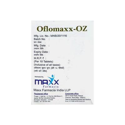 OFLOMAXX OZ Tablet 10's - Bacterial Infections-Qui