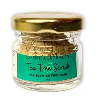 Essentia ExtractsTea Tree Face & Body Exfoliating Scrub 15 gm - Scrubs & Exfoliants
