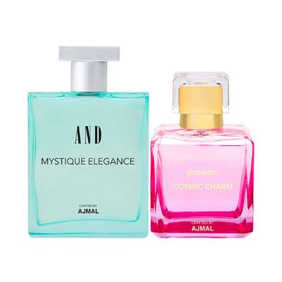 AND Mystique Elegance EDP HD & Global Desi Cosmic Charm EDP HD 200 ml - Body Mist/Spray