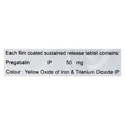 NERO PG 50 Tablet 15's - Neuropathic Pain-Dru