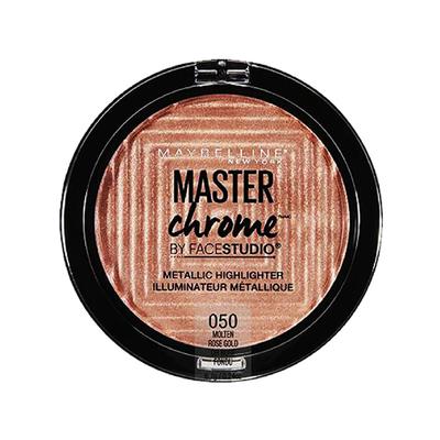 Maybelline New York Face Studio Master Chrome Metallic Highlighter, Molten Rose Gold 6.7 gm - Highlighters & Illuminators