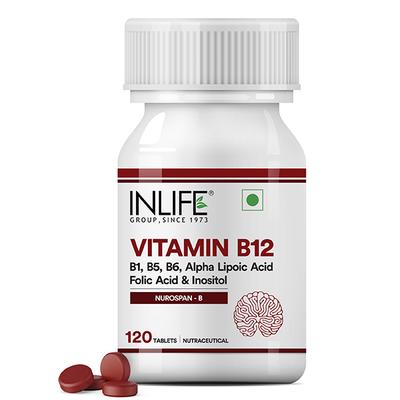 Inlife Vitamin B12 Nurospan-B Tablets 120's - Multi-Vitamins
