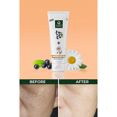 Organic Harvest Brightening Face Wash Kakadu Plum & Acai Berry Enriched With Vitamin C 100 Gm - Face Wash & Cleansers