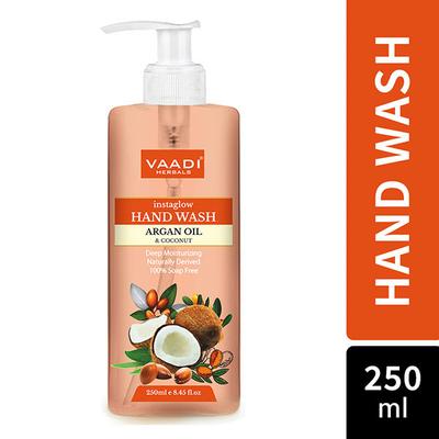 Instaglow Argan Oil & Coconut Hand Wash 250 ml - Hand Wash & Soaps