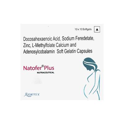 NATOFER PLUS Soft Gelatin Capsule 10's - Supplements-Vam