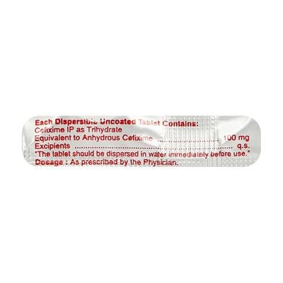 Extacef DT 100mg Tablet 10'S - Bacterial Infections-Cep