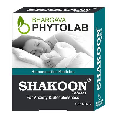 Bhargava Phytolab Shakoon Tablet (Pack Of 2 X 30's) 1's - Speciality Medicine