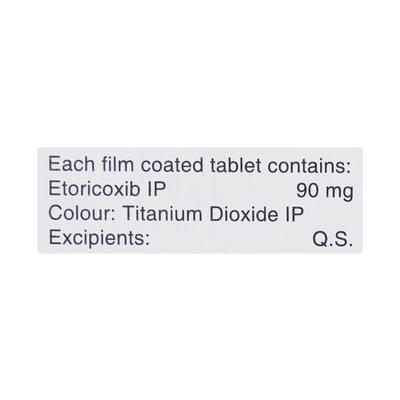 Nureeto 90mg Tablet 10'S - Pain relief-Nsa