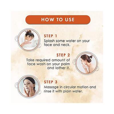 WOW Skin Science Ubtan Face Wash Pack of 2 200 ml - Face Washes