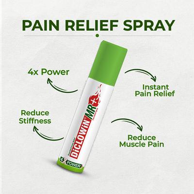 DICLOWIN MR+ NEW Spray 40gm - Pain relief-Nsa
