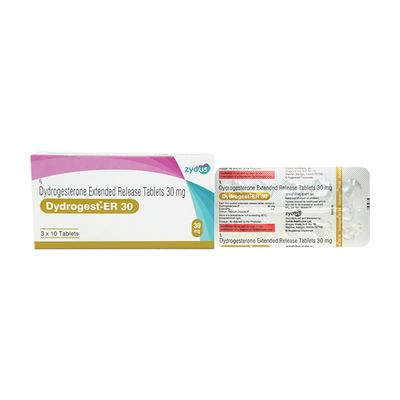 DYDROGEST ER 30 Tablet 10's - Hormonal Therapy-Oes