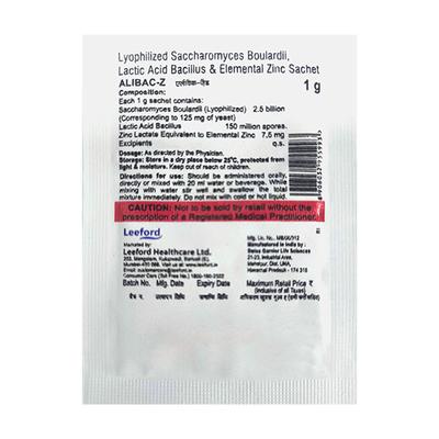ALIBAC Orange Flavour Sachet 1gm - Diarrhoea-Ant