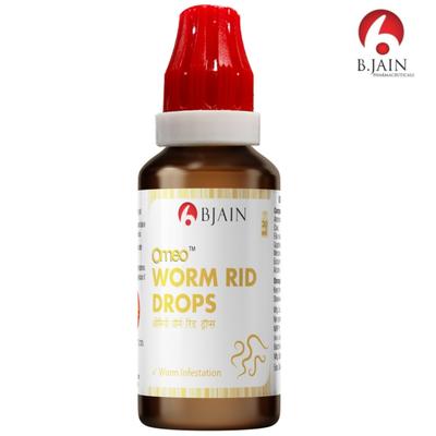 Bjain Omeo Worm Rid Drops 30 ml - Homeopathic Drops