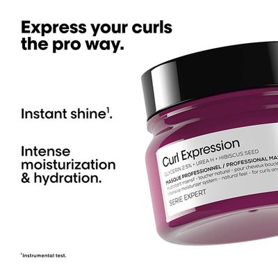 L'Oreal Professionnel Curl Expression Intense Moisturizing and Hydrating Mask 250 ml - Hair Masks & Packs