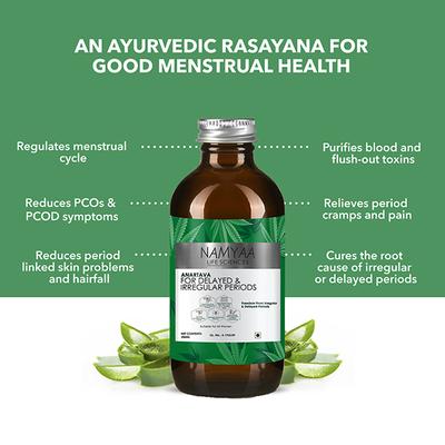 Namyaa Anartava -For Delayed and Irregular Periods 200 ml - Others