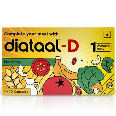 Diataal D Capsule (Pack of 3 x 10's) - Multi-Vitamins