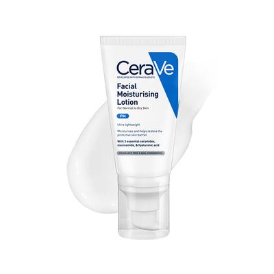 CeraVe AM Facial Moisturising Lotion - Normal to Dry Skin 52 ml - Face Wash & Cleansers