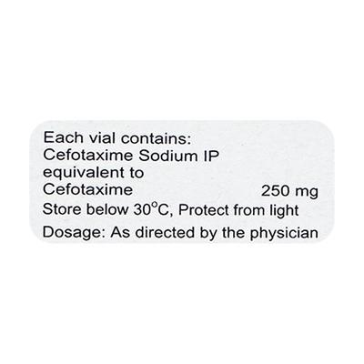 Biotax 250mg Injection 1's - Bacterial Infections-Cep
