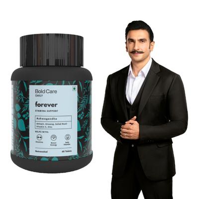 Bold Care Daily Forever Stamina Support Ashwagandha Tablets 60's - Speciality Medicines