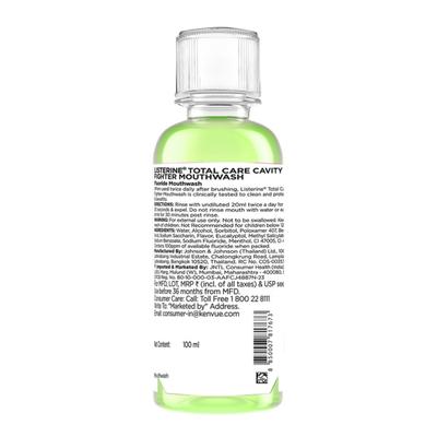 Listerine Total Care Cavity Fighter Mouthwash 100 ml - Mouthwash