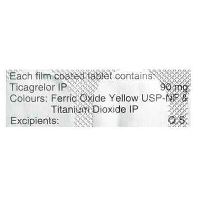 TICASTRO 90 Tablet 10's - Blood Clot-Ant