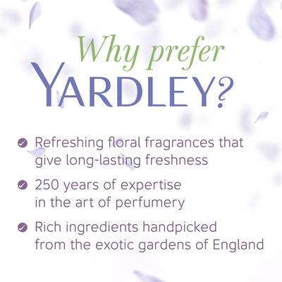Yardley London English Lavender Moisturising Shower Creme (Body Wash) 250 ml - Shower Gels & Body Wash