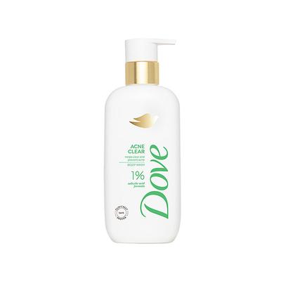 Dove 1% Salicylic Acid Formula Acne Clear Serum Body Wash, 300 ml - Shower Gels & Body Wash