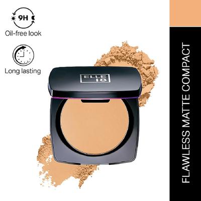 Elle 18 Lasting Glow Compact 2, Marble 9 gm - Compact Powder