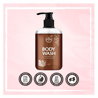 The Beauty Co. Body Wash Gel - Chocolate & Coffee 250 ml - Shower Gels & Body Wash