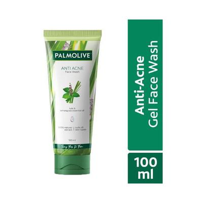 PALMOLIVE ANTIACNE FACE WASH TULSI & LEMONGRASS ESSENTIAL OIL EXTRACT 100 ml - Face Wash & Cleansers