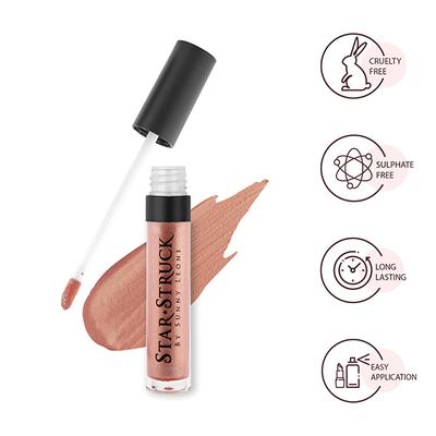 Star Struck by Sunny Leone Liquid Lip Color Champagne Sparkle 5.5 ml - Liquid Lipsticks