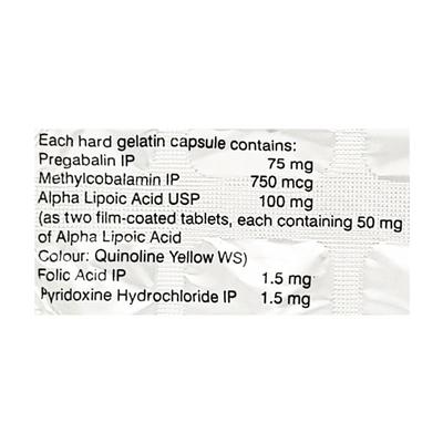 PREGASTAR PLUS Capsule 15's - Neuropathic Pain-Dru