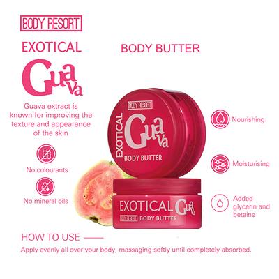 MADES Body Resort Clear Pink Jar Body Butter 200 ml - Shower Gels & Body Wash