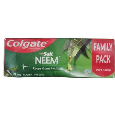 Colgate Active Salt Neem Toothpaste (Pack of 2 x 200 g) - Toothpaste