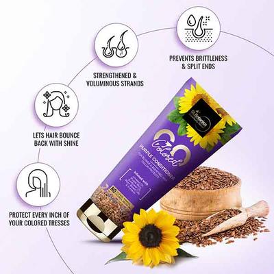 St.Botanica Purple Conditioner - GO Colored 200 ml - Conditioners