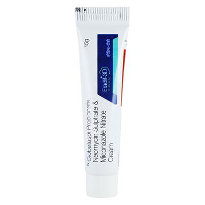 ERADIF 3D Cream 15gm - Skin Infections-Toc