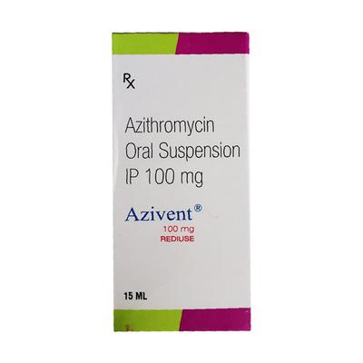 Azivent 100mg Suspension 15ml - Bacterial Infections-Mac
