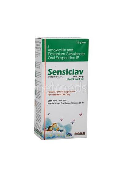Sensiclav 156.25mg Dry Syrup 30ml - Bacterial Infections-Pen