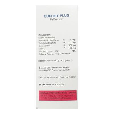 Cuflift Plus Syrup 100ml - Asthma/COPD-Ast