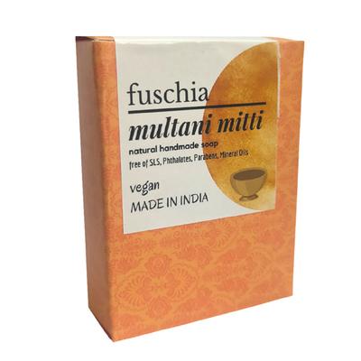 Fuschia Natural Handmade Soap - Multani Mitti 100 gm - Soaps