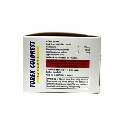 TOREX COLDREST Tablet 10's - Cough And Cold-Cou
